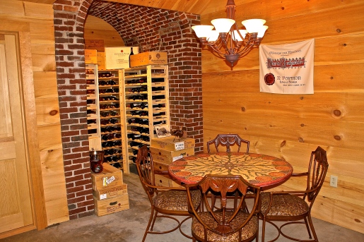 The Wine Cellar…Perfect For A Wine Tasting
