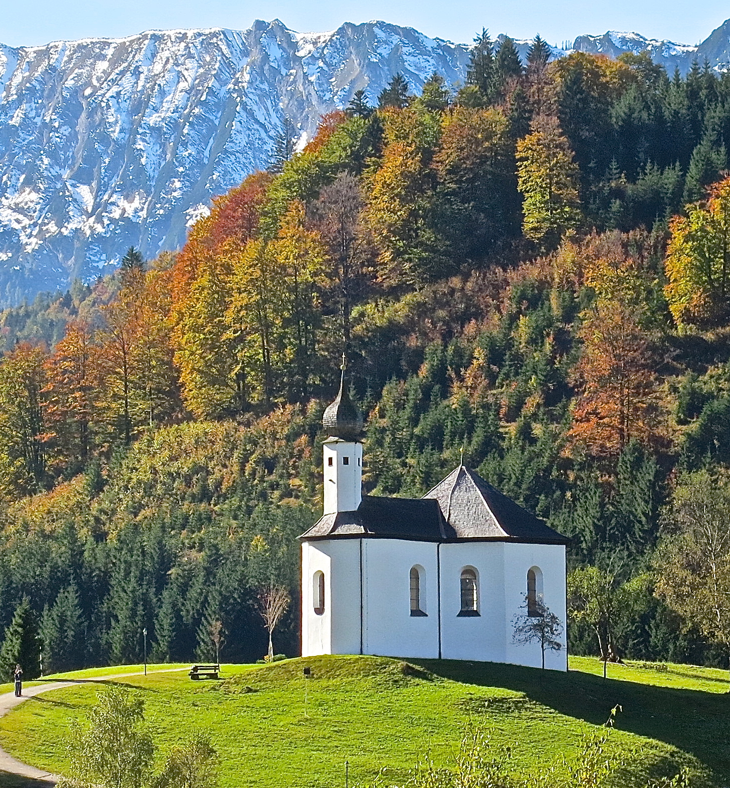Perfect Alpine Scenery In Tirol, Austria