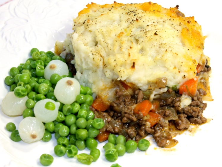 Shepherd's Pie Topped With Colcannon