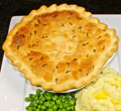 Beef And Guinness Stew With A Pastry Crust