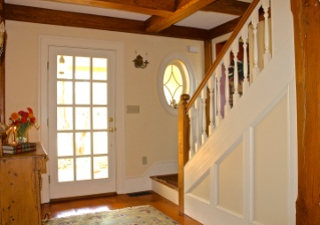 The Downstairs Foyer With The Main Staircase Up To The Master Suite