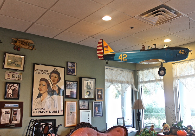 C. J. Cannon's Restaurant Is Decorated With Model Planes and Memorabilia