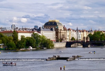 National Theater From Charles Bridge