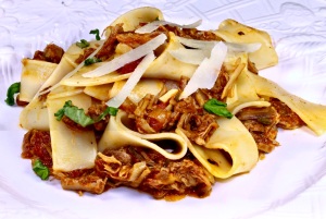 pappardelle with braised pork